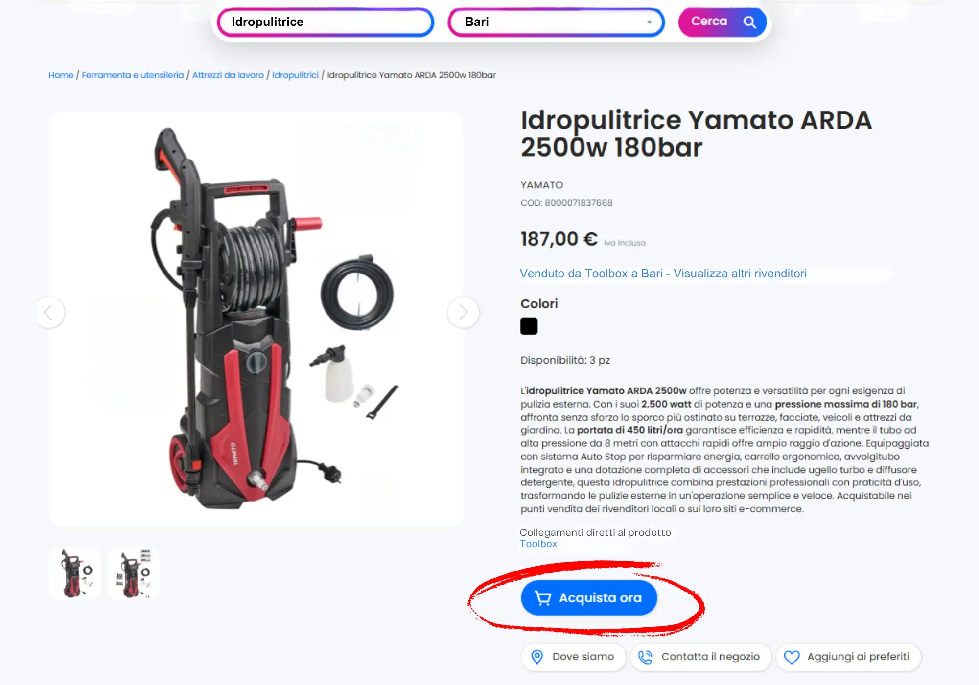 Come funziona l'integrazione dell'e-commerce su quitrova
